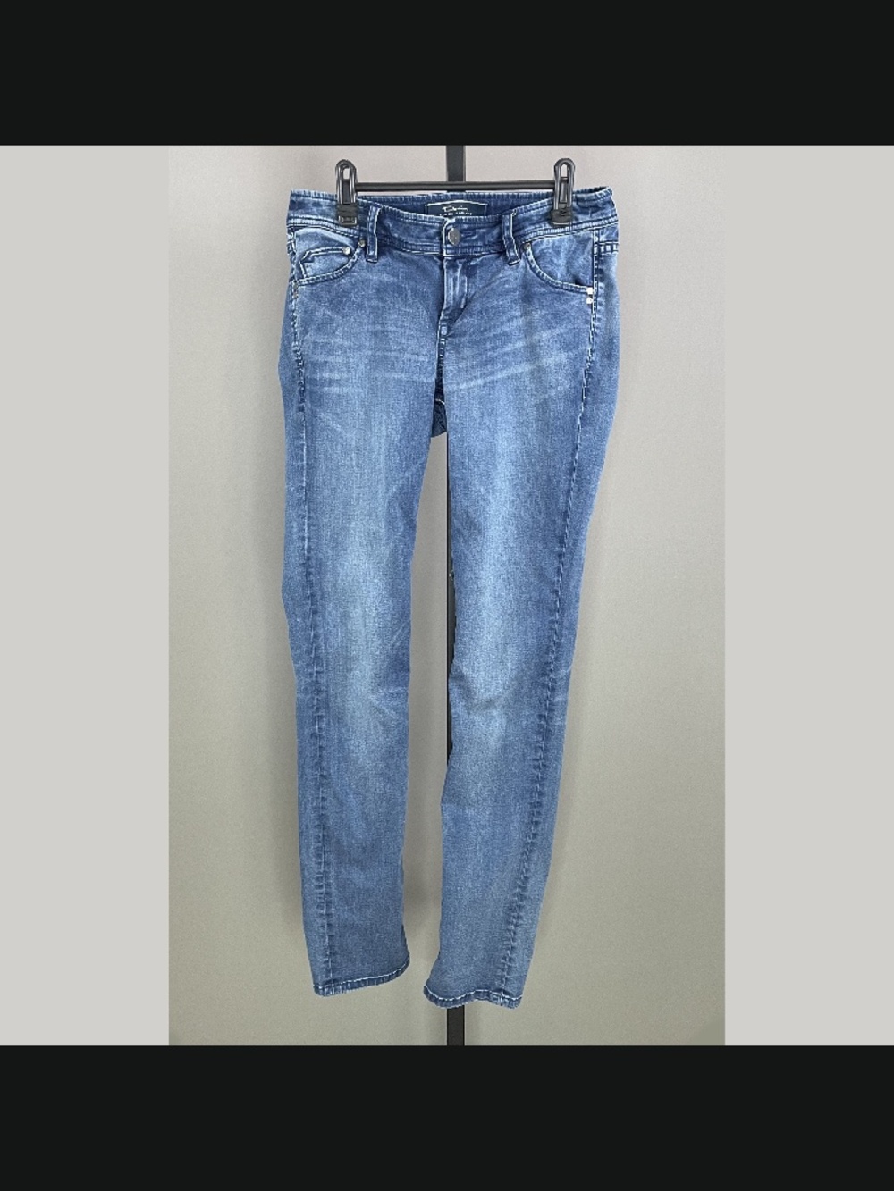 Tommy Bahama Jeans Womens 4 blue denim skinny leg preppy beach casual